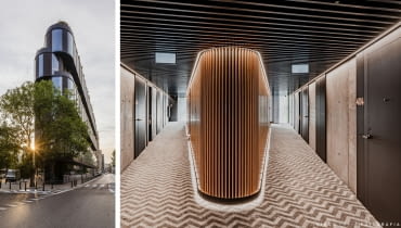 Wnętrza hotelu Nobu w Warszawie