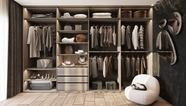 Proste triki, które pomogą utrzymać porządek w szafie