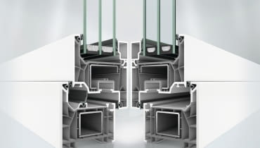 Platforma systemów okiennych Schüco FocusIng obejmuje teraz rozwiązanie z dwoma (od prawej) i trzema uszczelkami (od lewej).