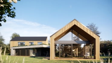 Dom pod Krosnem Odrzańskim. Proj. Z3Z ARCHITEKCI