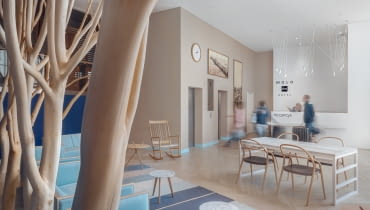 Wnętrza hotelu Molo w Sopocie, proj. Sikora Wnętrza Wnętrza hotelu Molo w Sopocie, proj. Sikora Wnętrza