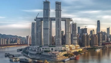 Raffles City Chongqing. Proj. Safdie Architects Raffles City Chongqing. Proj. Safdie Architects
