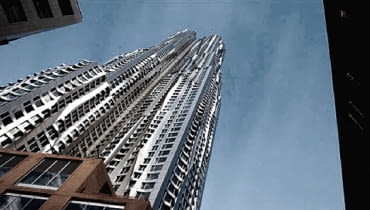 Wieżowiec Beekman Tower w Nowym Jorku, proj. Frank Gehry Wieżowiec Beekman Tower w Nowym Jorku, proj. Frank Gehry