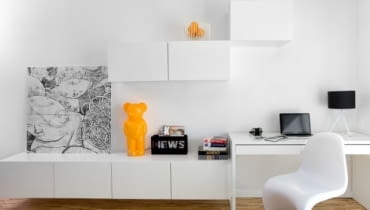 Kawalerka 34 m2 w Poznaniu. Projekt i stylizacja - Iza Hafke. kawalerka, małe mieszkanie, jak urządzić kawalerkę