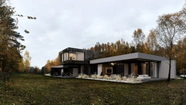 Nowoczesny dom w Tuszynie pod Łodzią -  RE:STARK HOUSE. Proj. Marcin Tomaszewski z pracowni REFORM Architekt Nowoczesny dom w Tuszynie pod Łodzią -  RE:STARK HOUSE. Proj. Marcin Tomaszewski z pracowni REFORM Architekt