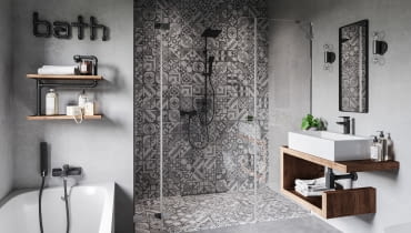 Super Slim Pro - odpływ liniowy, czarny matowy Super Slim Pro - odpływ liniowy, czarny matowy