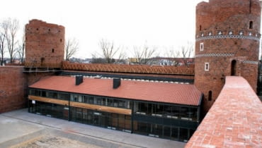 Nowy Pawilon na zamku w Ciechanowie. Materiały Muzeum Szlachty Mazowieckiej