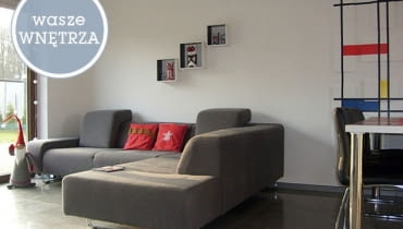 Dom Marty - salon wnętrza, jak mieszkają polacy, wnętrza czytelników, wasze wnętrza, prawdziwe mieszkanie