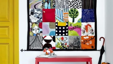 Tkanina zawieszona na ścianie Tkanina zawieszona na ścianie, dekoracja ścian, ozdoby