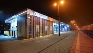 Nowy Dworzec systemowy w Ciechanowie Nowy Dworzec systemowy w Ciechanowie