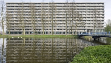 Galeriowiec Kleiburg w Amsterdamie - finalista nagrody Mies van der Rohe 2017, projekt modernizacji: NL Architects, XVW architectuur Galeriowiec Kleiburg - finalista nagrody Mies van der Rohe 2017