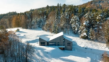 Dom w Beskidach. Proj. RS+ Robert Skitek