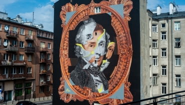 Nowy mural Chopina na Tamce od Good Looking Studio