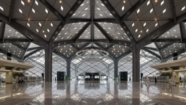 Dworzec szybkiej kolei w Arabii Saudyjskiej. Proj. Foster + Partners. Dworzec szybkiej kolei w Arabii Saudyjskiej. Proj. Foster + Partners.