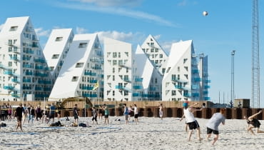 Isbjerget - nowoczesne osiedle w Aarhus Isbjerget - nowoczesne osiedle w Aarhus