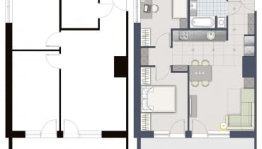 Gdzie w mieszkaniu urządzić kuchnię?