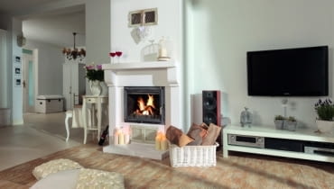 Poprawnie zamontowany kominek nie stanowi zagrożenia dla domu i jego mieszkańców kominek dgp, kominek powietrzny