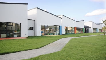 Przedszkole i żłobek w Kłodawie - projekt pracowni ANTA architekci Przedszkole i żłobek w Kłodawie - projekt pracowni ANTA architekci