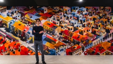 Kolejny mural w Fabryce Norblina / Tytus Brzozowski