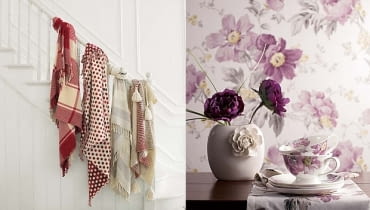 Laura Ashley, aranżacje, wnętrza