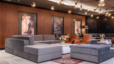 Wnętrza hotelu Radisson Blu w Bazylei. Proj. Iliard Architecture & Interior Design. Wnętrza hotelu Radisson Blu w Bazylei. Proj. Iliard Architecture & Interior Design.