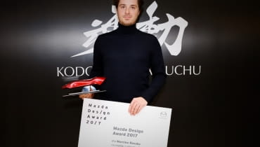 Marcin Rusak, laureat Mazda Design Award Marcin Rusak, laureat Mazda Design Award