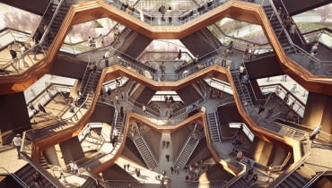 Vessel. Proj. Thomas Heatherwick. Wnętrze. Vessel. Proj. Thomas Heatherwick. Wnętrze.
