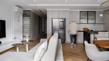 Krakowski apartament w stylu modern classic Krakowski apartament w stylu modern classic