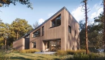 Nowoczesna Sielskość: dom jednorodzinny projektu BRIC Architekci