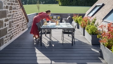 Przyjęcie na tarasie