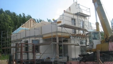 Budowa domu prefabrykowanego dom z prefabrykatów
