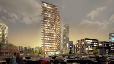 Haut w Amsterdamie - zaprojektowany przez Team V Architectuur, wykonany przez Arup Haut w Amsterdamie - zaprojektowany przez Team V Architectuur, wykonany przez Arup