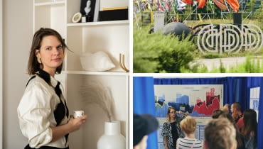 Z lewej: Ula Kasińska; Z prawej: Gdynia Design Days