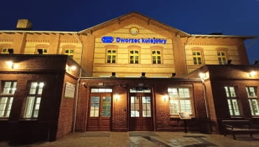 Dworzec w Świebodzinie po remoncie Dworzec w Świebodzinie po remoncie