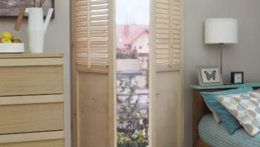 Drewniane okiennice wewnętrzne