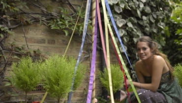 warzywnik lub rabata w ramie