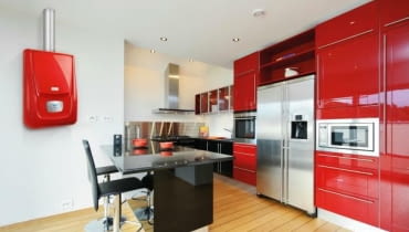 Doborem mocy kotła powinien zająć się projektant instalacji grzewczej gazowy kocioł kondensacyjny, kuchnia