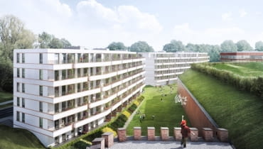 Ta wizja inwestycji koło fortu ma być jeszcze zmodyfikowana bloki kolo Lunety Warszawskiej