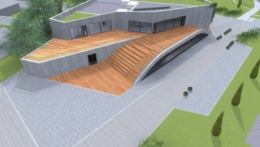 Wizualizacje projektu architektonicznego " Osrodek Kultury i Sportu " Drabinianka" w Rzeszowie Wizualizacje projektu architektonicznego " Osrodek Kultury i Sportu " Drabinianka" w Rzeszowie . Wiz . inz . arch . Agata Stefiuk SLOWA KLUCZOWE: archiwum wewnetrzne