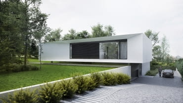 Dom z Flamingiem. Proj. STOPROCENT Architekci Dom z Flamingiem. Proj. STOPROCENT Architekci