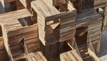 Pawilon MultiPly na Festiwalu Designu w Londynie Pawilon MultiPly na Festiwalu Designu w Londynie