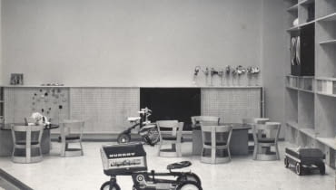 wyposażenie Uniwersyteckiego Szpitala Dziecięcego w Krakowie-Prokocimiu zaprojektowane przez Teresę Kruszewską. Kruszewska, szpital, Prokocim