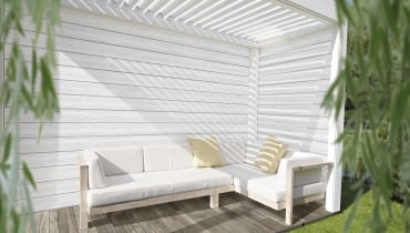 Nowoczesna altana ogrodowa Nowoczesna altana ogrodowa