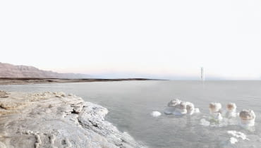 Salinarium nad Morzem Martwym. Proj. Aleksander Blicharski, Marcin Osak, Olga Gumienna