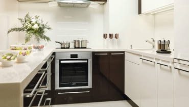 kuchnia, meble kuchenne, aranżacja małej kuchni