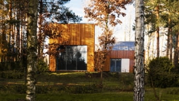 Dom w Kuźnicy Kiedrzyńskiej; proj. Grupa Verso Deltoid Dom w Kuźnicy Kiedrzyńskiej; proj. Grupa Verso Deltoid