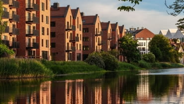 Osiedle Riverview w Gdańsku. Proj.  APA Wojciechowski Osiedle Riverview w Gdańsku. Proj.  APA Wojciechowski