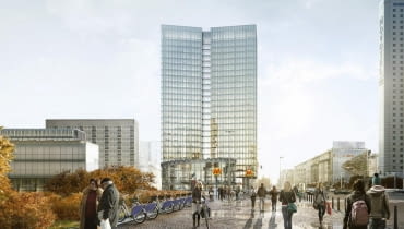 Widok Tower w Warszawie Widok Tower w Warszawie