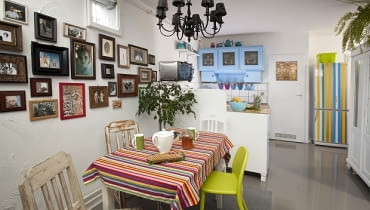 Mieszkanie na wrocławskim Kosmosie - 40 m2; proj. Joanna Nowara/Nowarastudio polskie wnętrza, nowoczesme wnętrza, małe mieszkanie