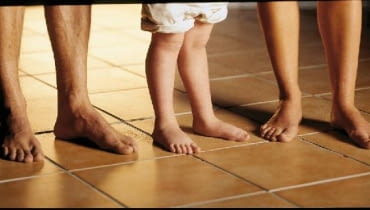 Po ogrzewanej podłodze z przyjemnością można chodzić na bosaka Po ogrzewanej podłodze z przyjemnością można chodzić na bosaka